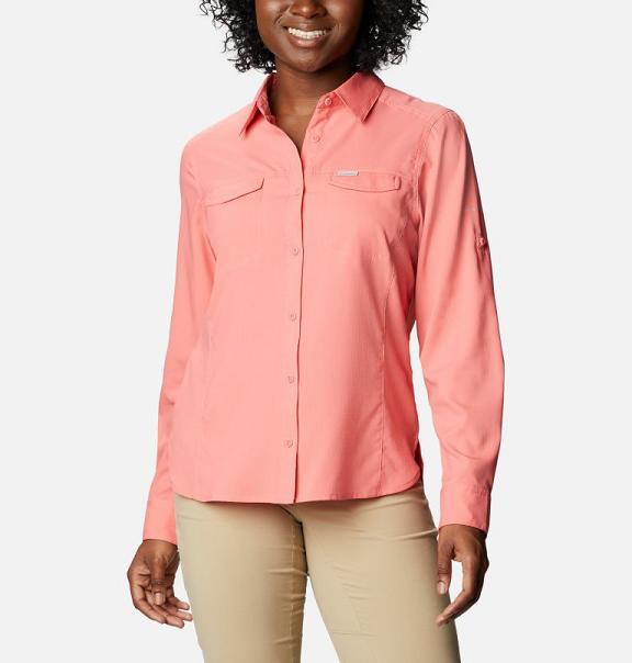 Columbia Silver Ridge Shirts Women Orange USA (US1386453)
